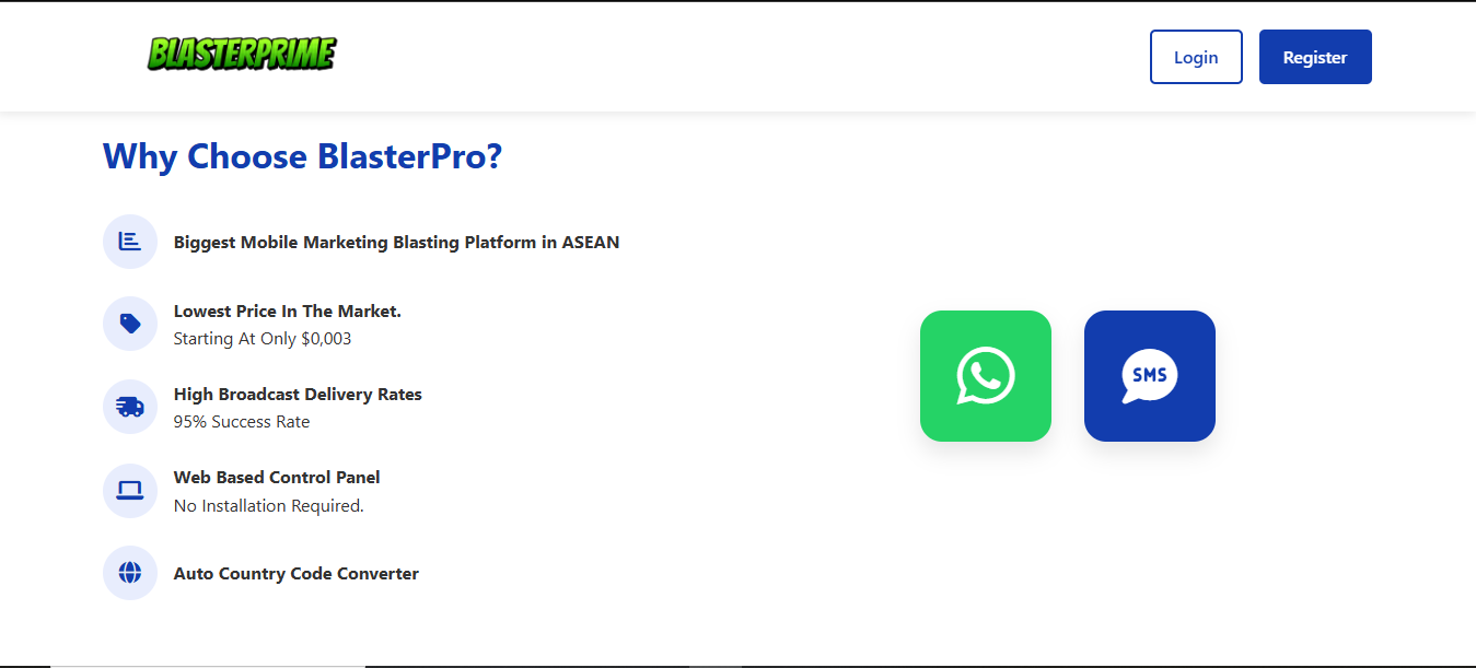 Campaign & Promotional Web Application - Image 1