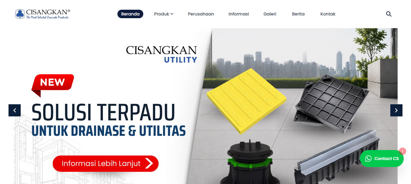 Corporate Website & SEO Optimization — PT Cisangkan - Image 1